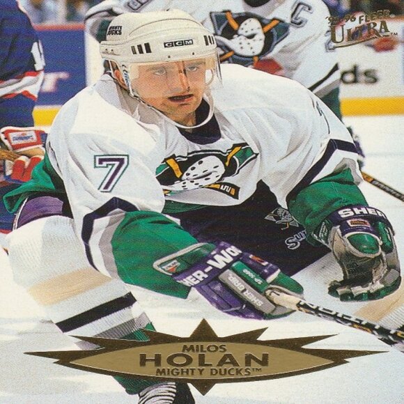 Milos Holan Anaheim Ducks NHL Hockey Card Collection - 2 Card Set - Picture 3 of 3
